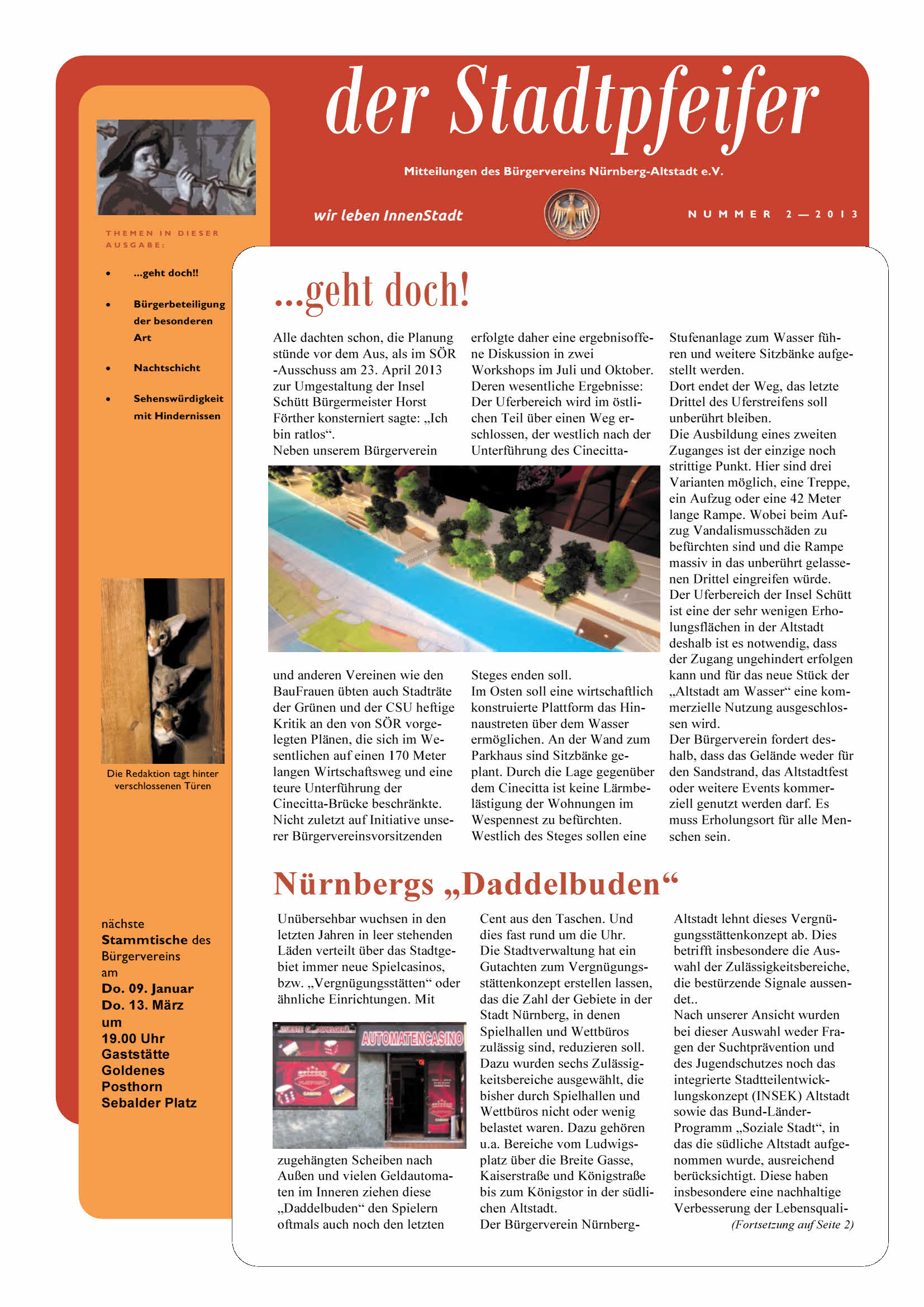 Stadtpfeifer Nummer 2 Seite 1 stadtpfeifer-Seite 1